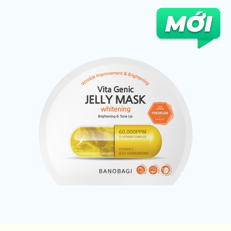 Banobagi Mat Na Vita Genic Jelly Whitening Vang 10 Mieng/Hop