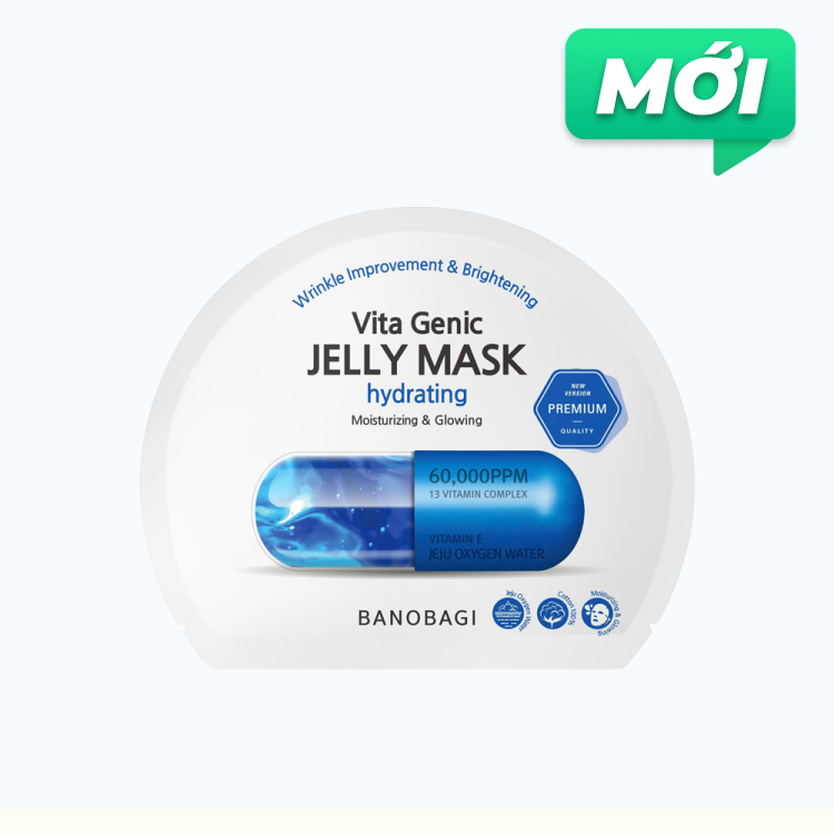 Banobagi Mat Na Vita Genic Jelly Hydrating Xanh Duong 10 Mieng/Hop