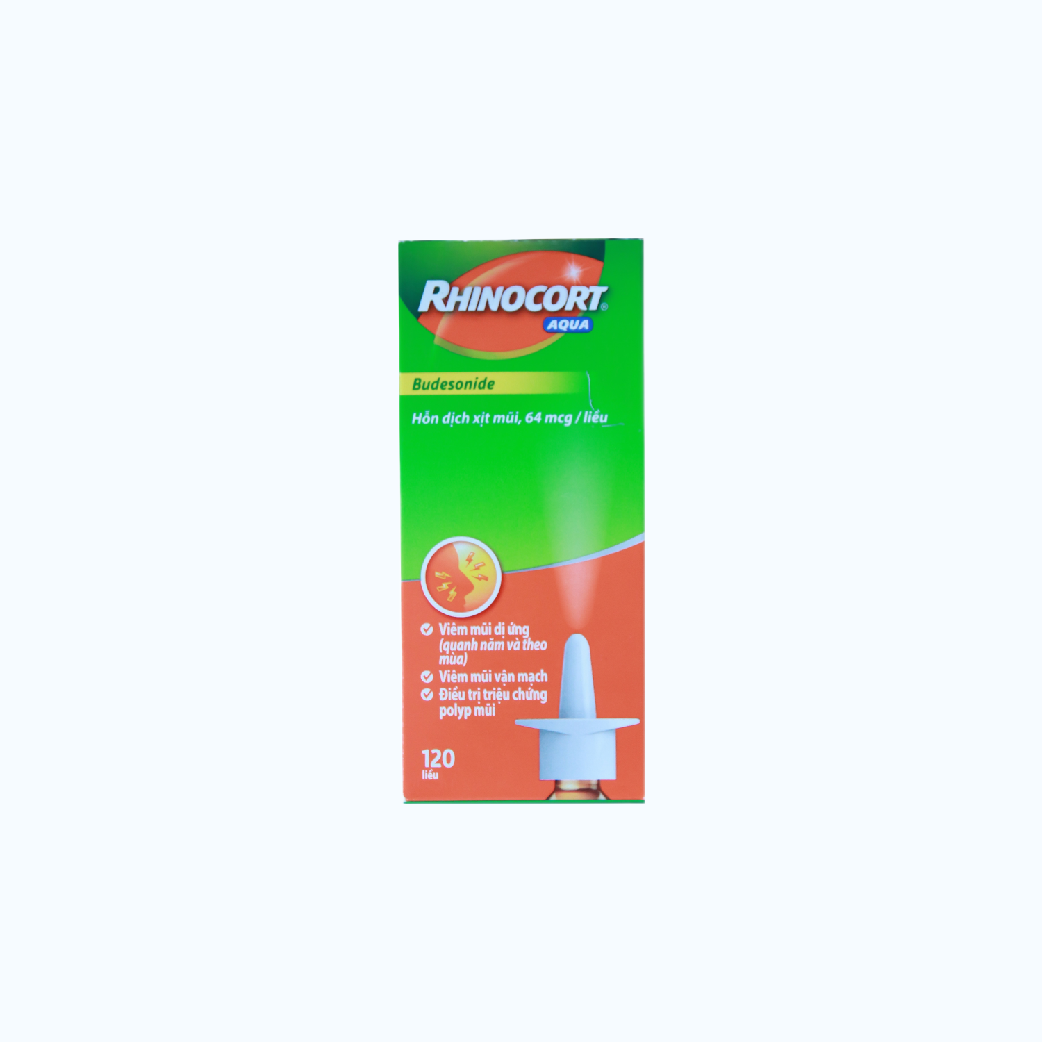 Rhinocort Aqua Spr 64mcg (Chai 120 dose)