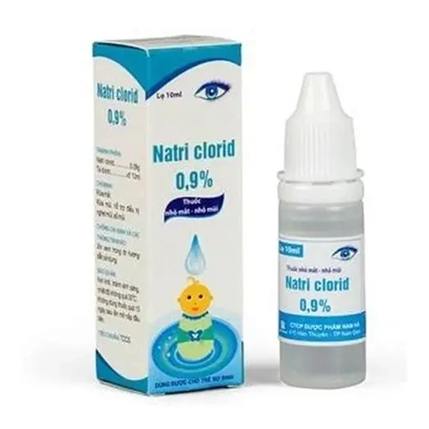 Natri Clorid Drops E/N 0,9% ( Lo 10ml)