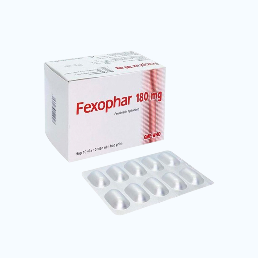 FEXOPHAR TAB F.C 180MG (10Vi x 10Vien) TV pharma