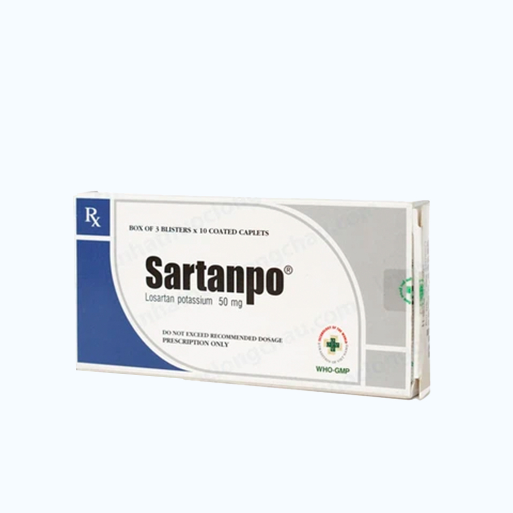 Sartanpo 50mg OPV (Hop 3 Vi x 10 Vien)