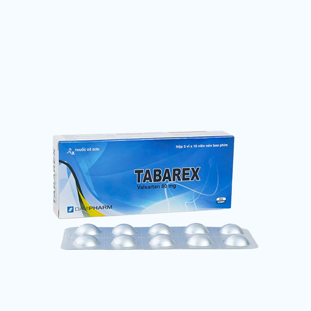 Tabarex 80mg DaVipharm (Hop 30 Vien)