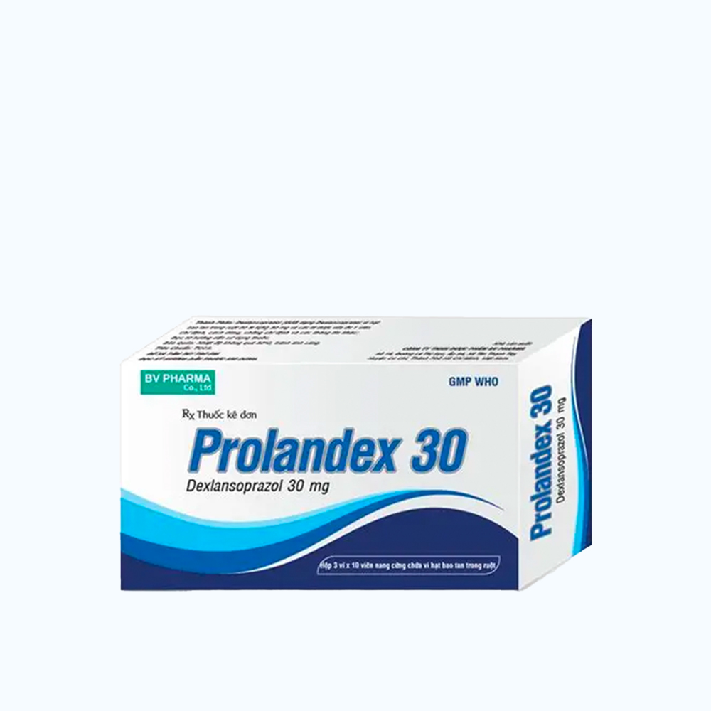 Prolandex 30 BV Pharma (Hop 3 vi x 10 vien)