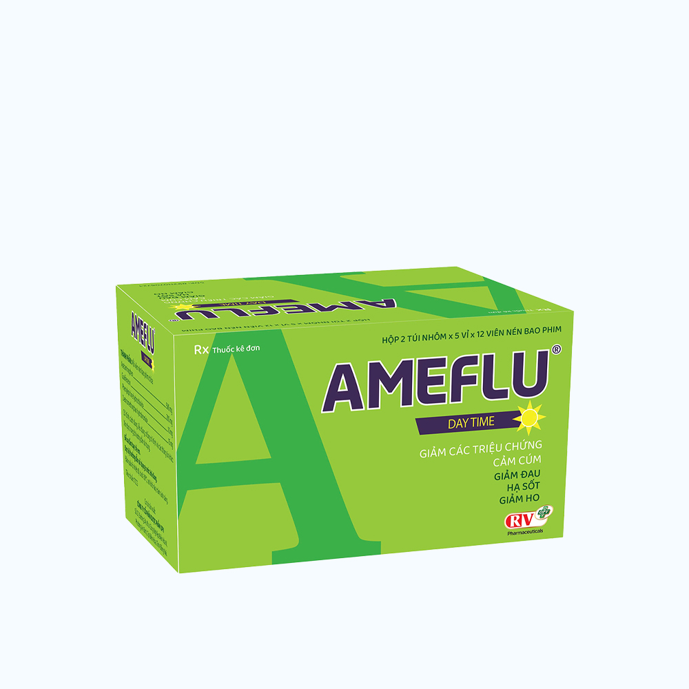 Ameflu Daytime ( Hop 10 vi x 12 vien)