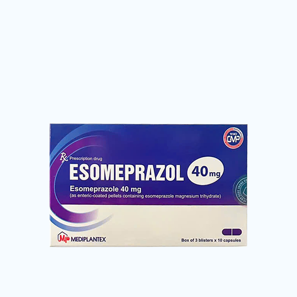 Esomeprazol 40mg Mediplantex (Hop 30 Vien)