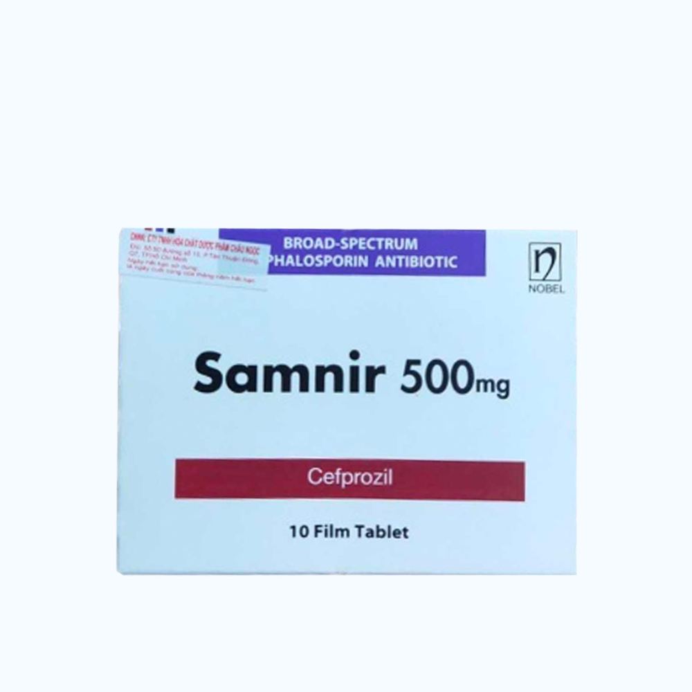 Samnir 500mg (Hộp 1 Vỉ x 10 Viên)