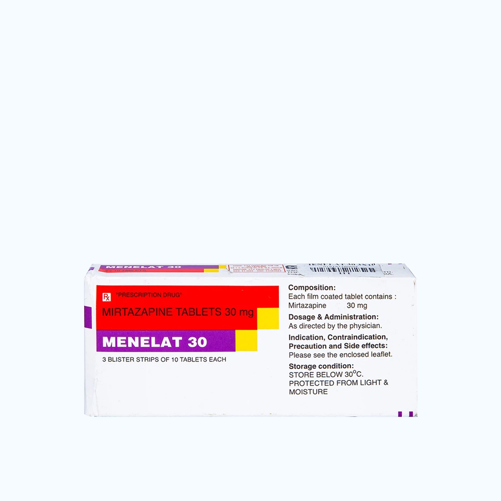 Menelat 30mg (3 Vi x 10 Vien)