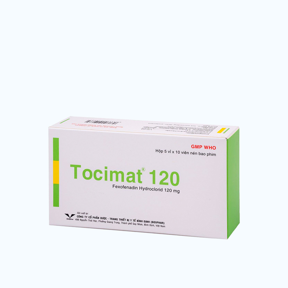 Tocimat 120mg (Hộp 5 Vỉ x 10 Viên)
