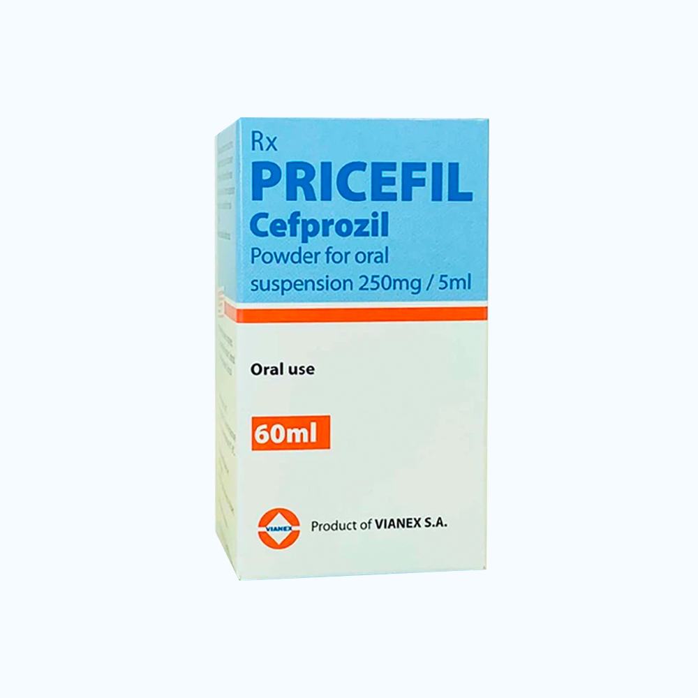 Pricefil Susp Dry 250Mg /5Ml 60Ml