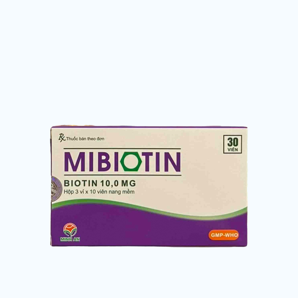 Mibiotin 10mg (Hop 3 Vi x 10 Vien)