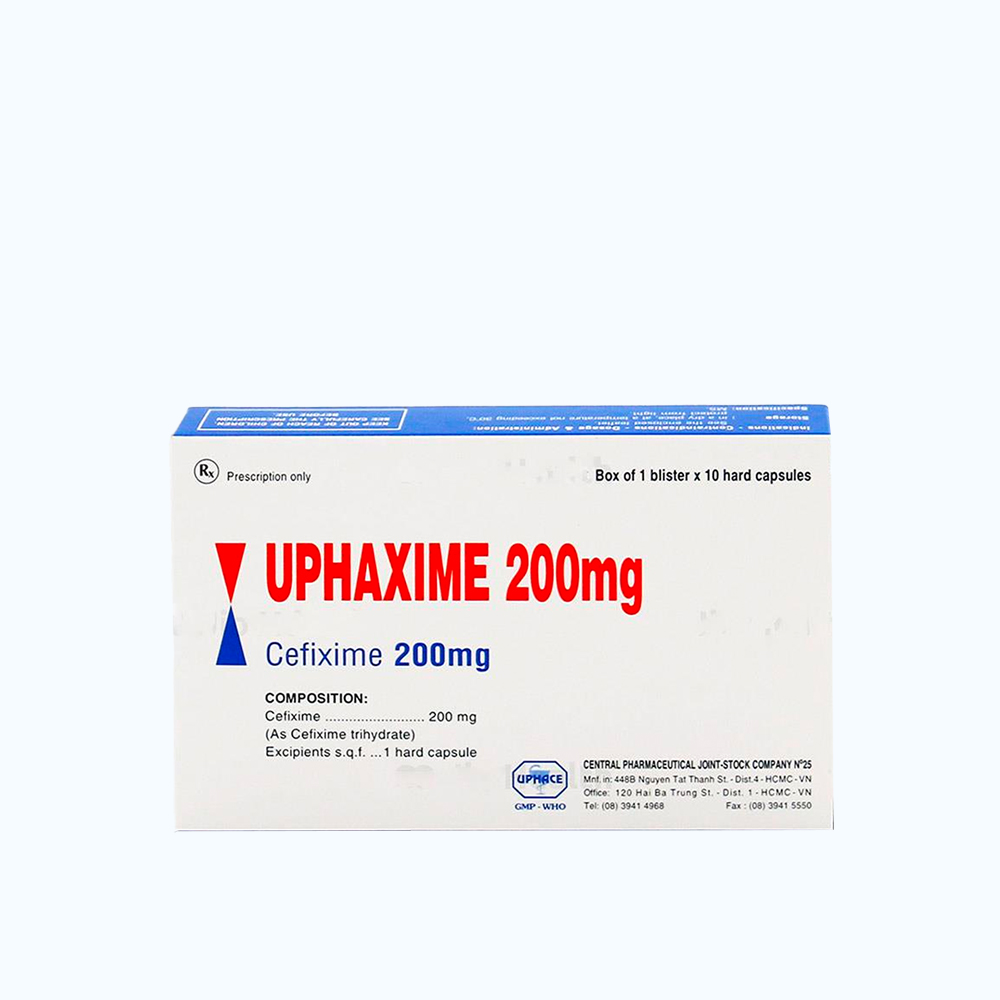 Uphaxime 200mg (2Vix10Vien)