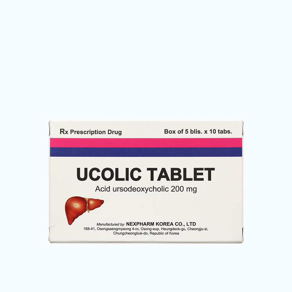 UcOlic 200mG Nexpharm (Hộp 5 Vỉ x 10 Viên)