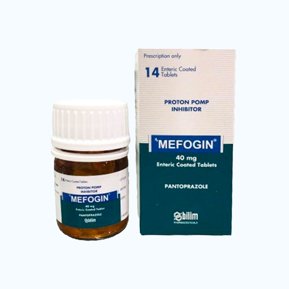 MEFOGIN TAB E.C 40MG BTTL 14