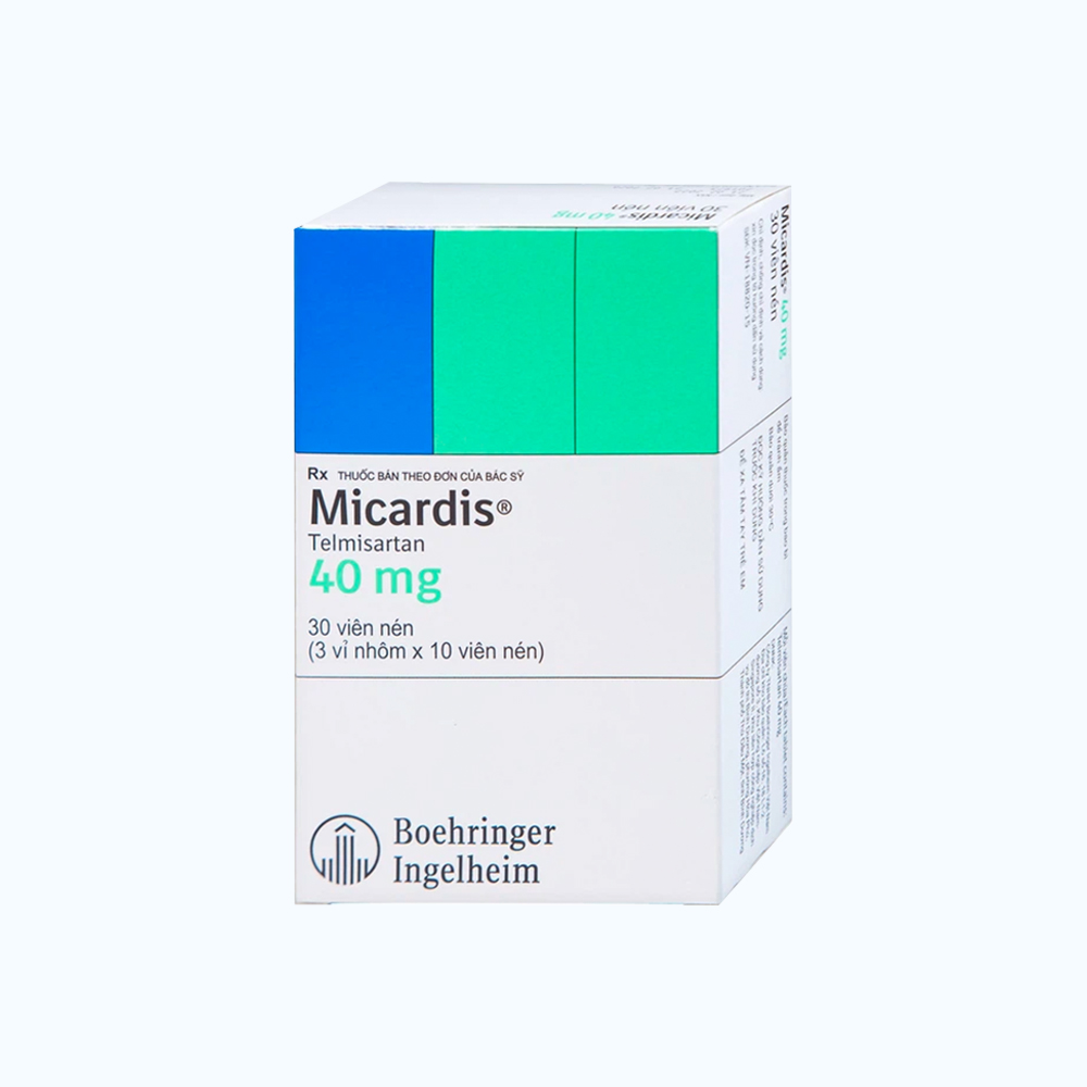 Micardis 40mg Tabs Greece (Hộp 30 viên)