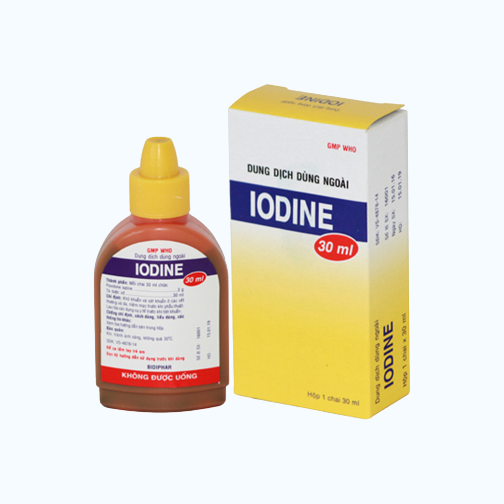 IODINE SOL EXT 10% 30ML 1 BIDIPHAR