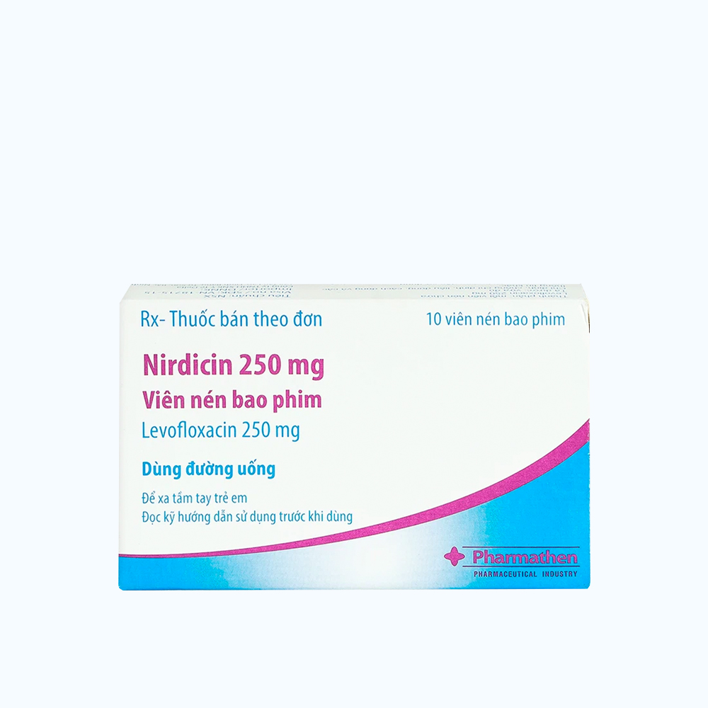Nirdicin 250MG (Hop 10 vien) Pharmathen