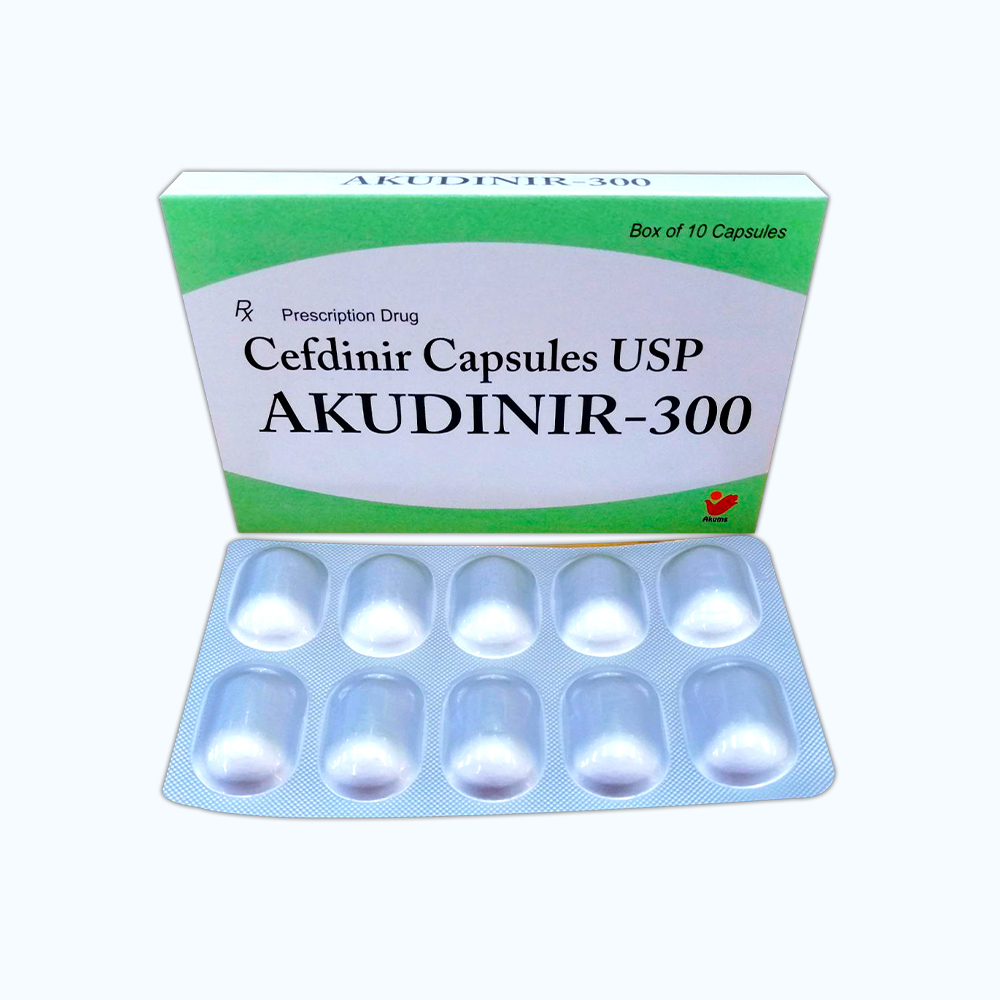 AKUDINIR CAPS 300MG (1Vi x 10Vien)