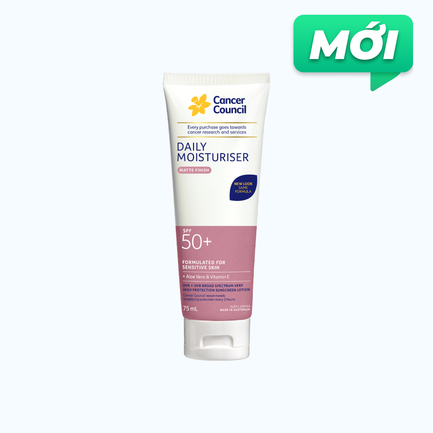 Cancer Council Kem Chong Nang Danh Cho Da Mat 75ml