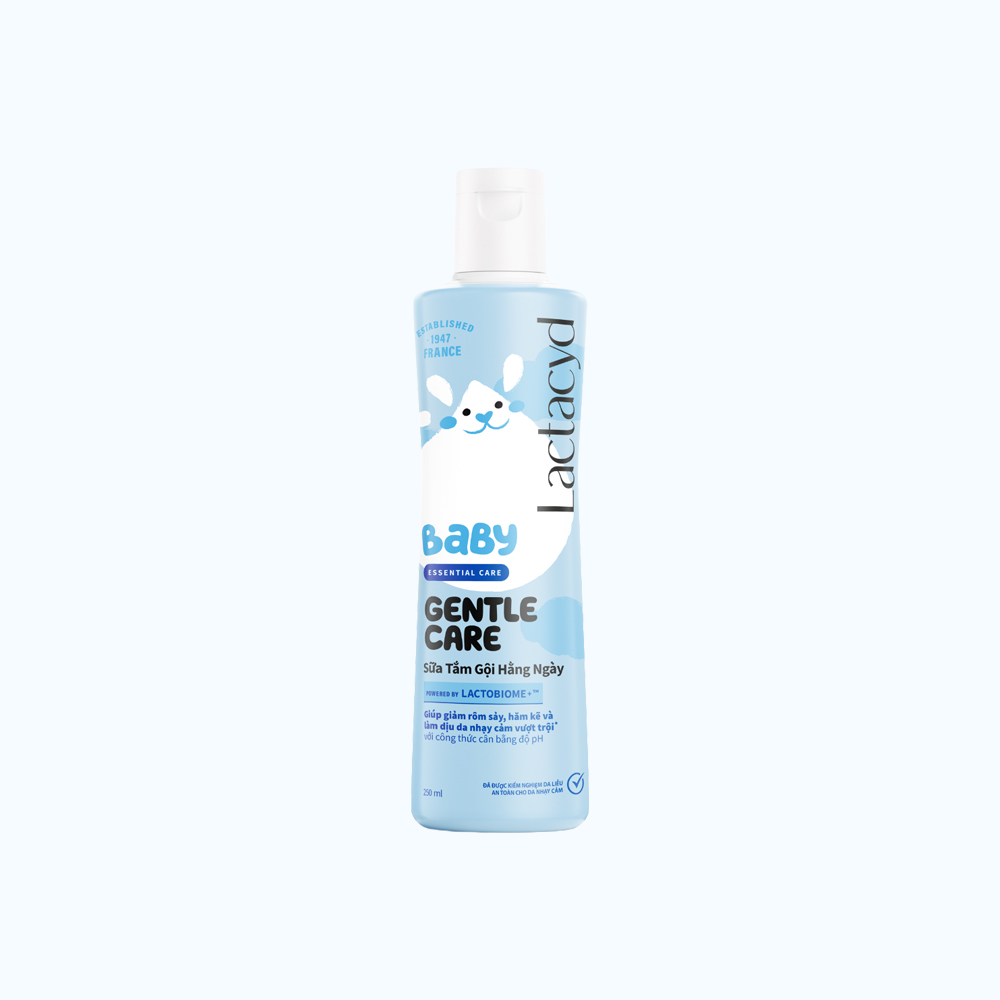 Lactacyd Baby Gentle Care Sua Tam Goi Hang Ngay Cho Be Chai 250ml