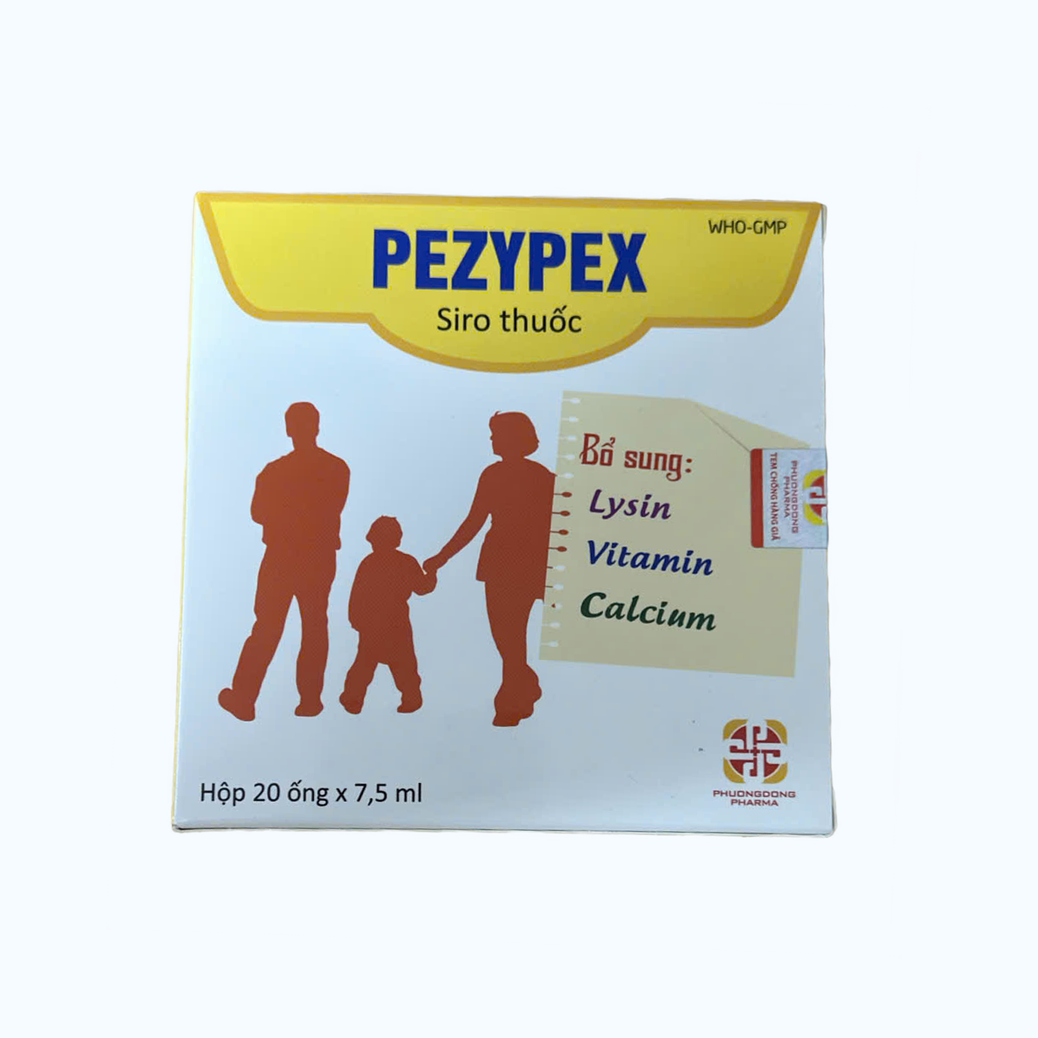 Pezypex ( Hộp 20 ống x 7.5ml)