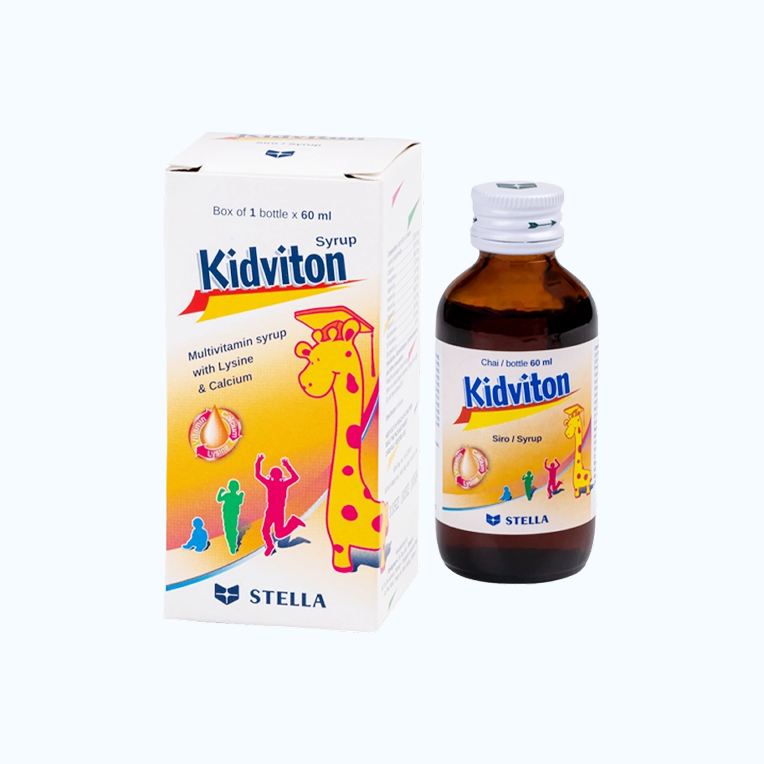 Kidviton Siro  Stella (Chai 60ml)