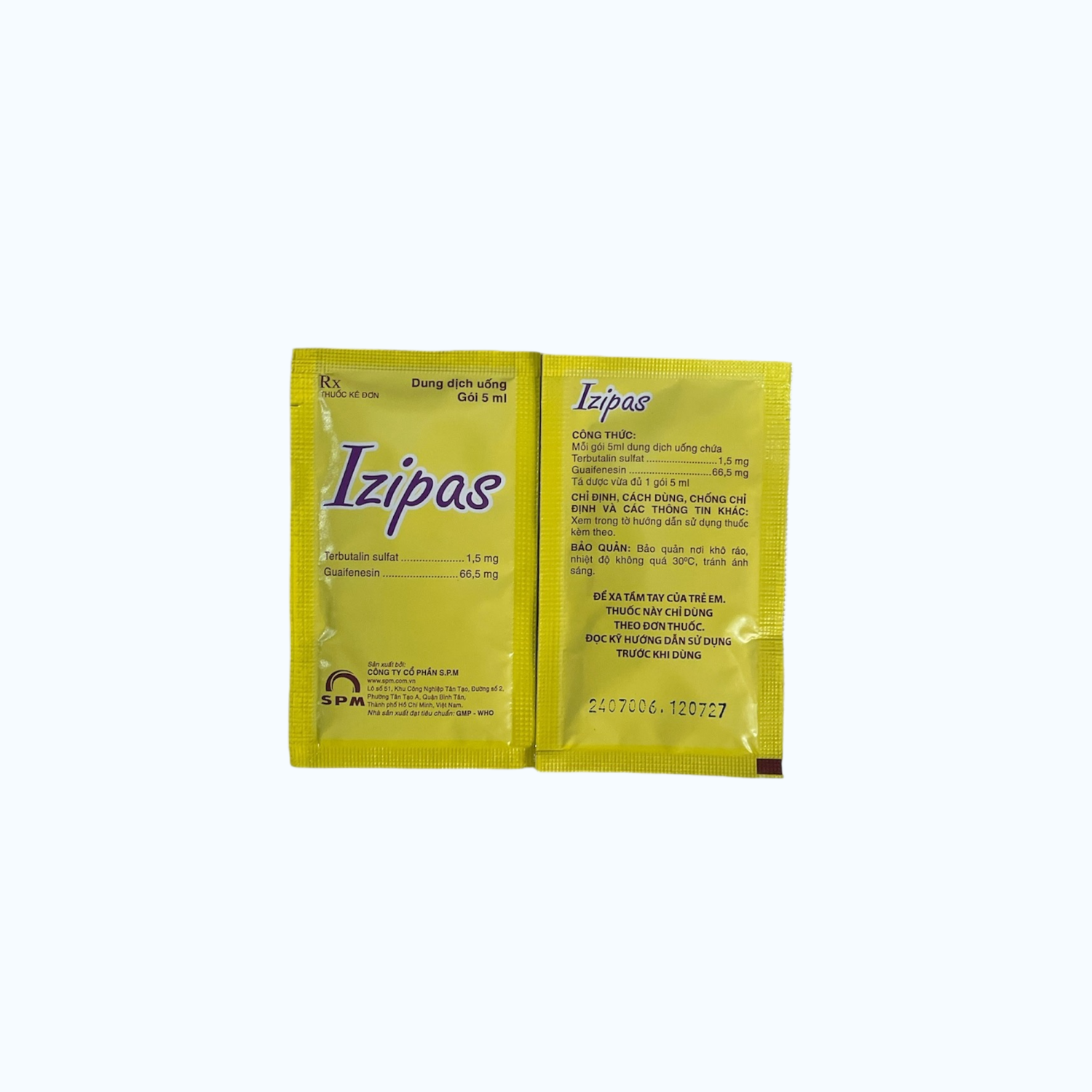 Izipas S.P.M (Hop 30 goi x 5ml)