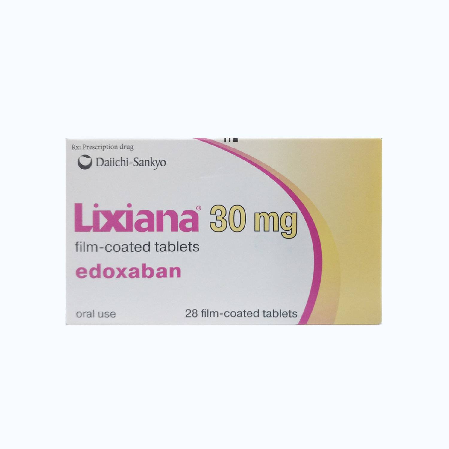 Lixiana 30mg Daiichi Sankyo (Hop 2 Vi x 14 Vien)