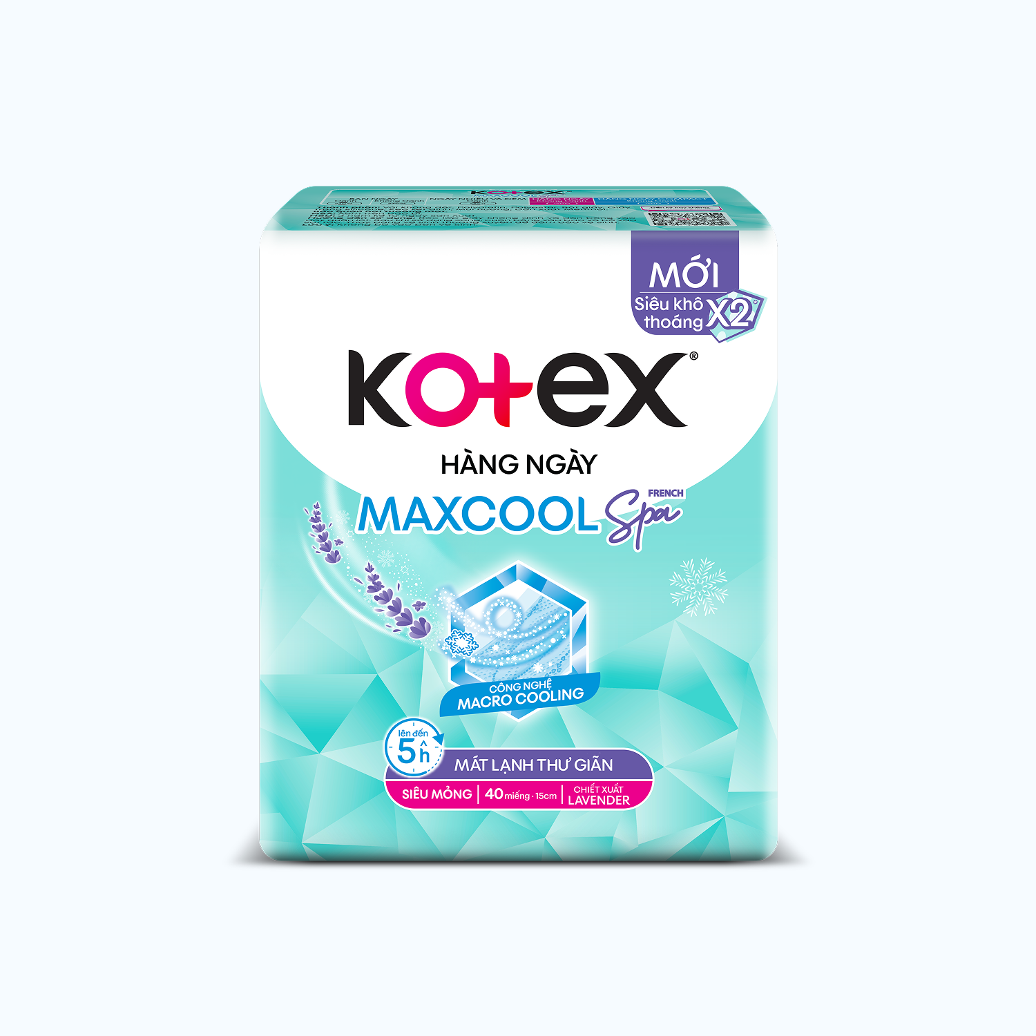 Kotex BVS Hang Ngay Diu Mat Tu Thao Duoc SM 40M