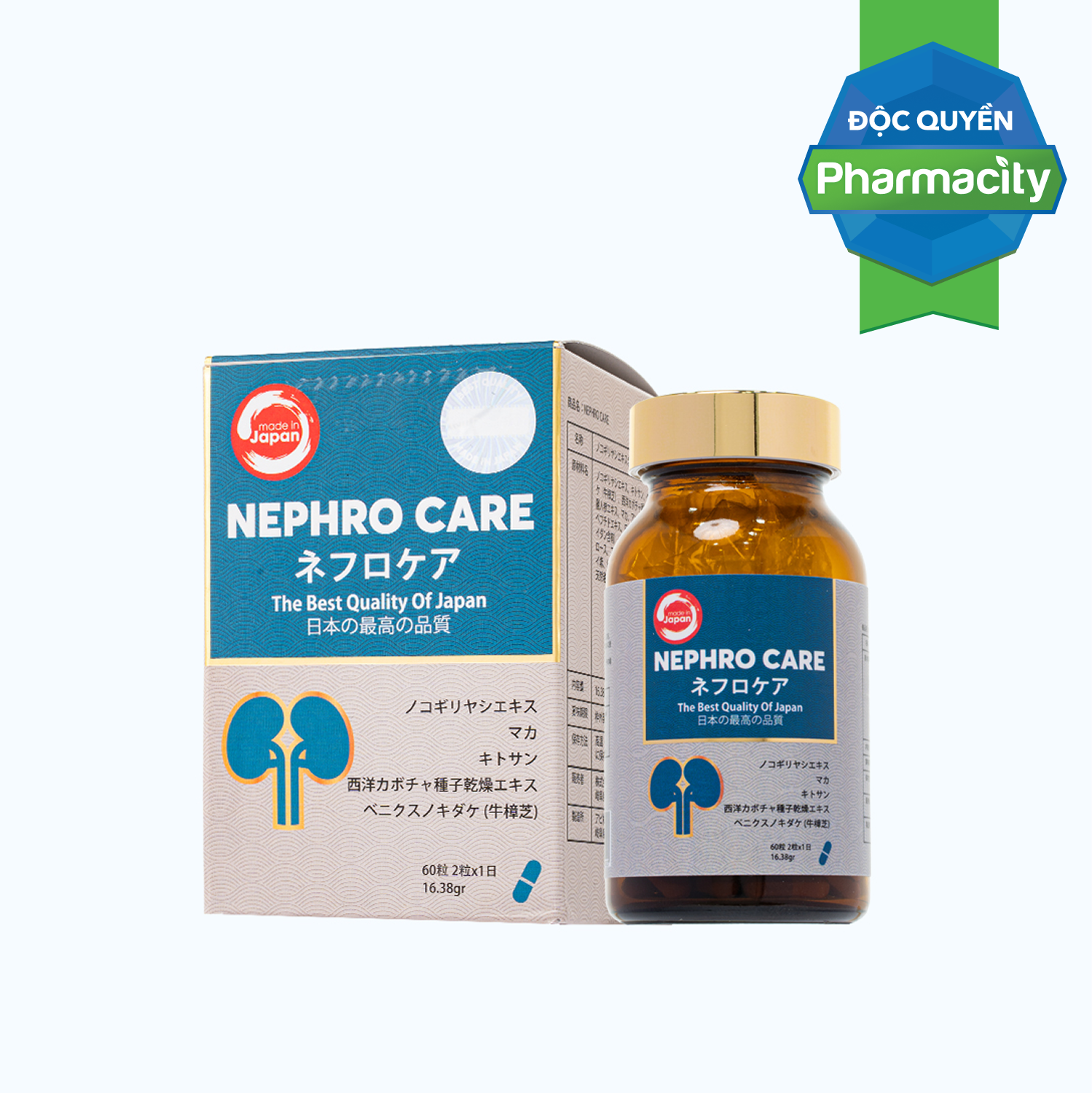 Nephro Care DR.JPAN Giam Nguy Co Phi Dai Tien Liet Tuyen Lanh Tinh (Hop 60V)