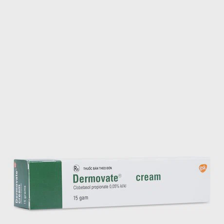 Thuốc dùng ngoài Dermovate 0.05% trị vảy nến, viêm da, giảm ngứa (tuýp 15g)