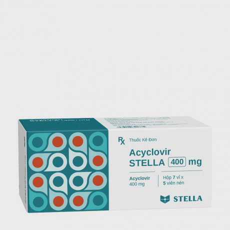 Acyclovir STELLA 400mg(7vix5vien) chuyển P28518