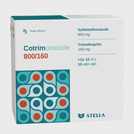 COTRIMOXAZOLE 800/160 (10Vi x 10 Vien) Stella