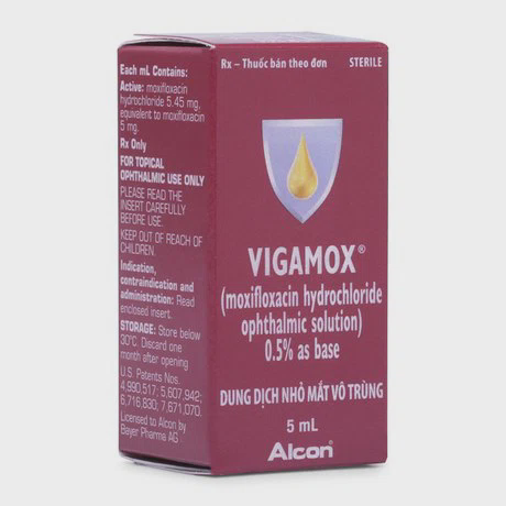 Vigamox Dro 0.5% 5Ml