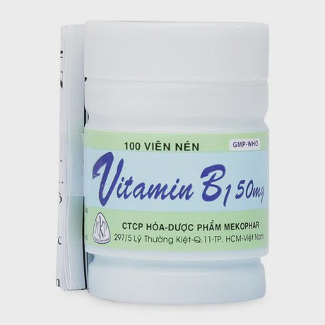 Vitamin B1 50mg Mekophar (Chai/100 vien)