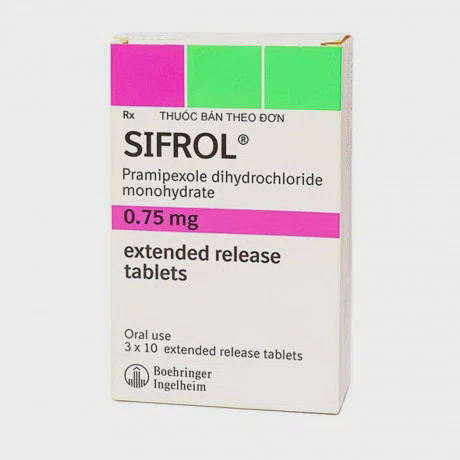 Sifrol 0,75mg Tabs (3vix10vien)