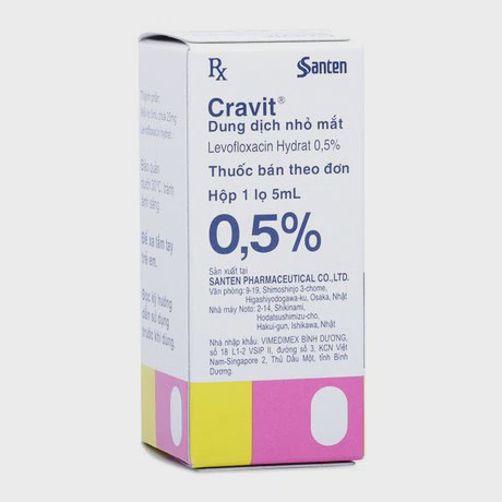 Cravit Ophthalmic Solution 0.5% x 5ml