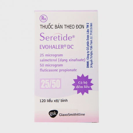 Seretide Evohaler DC 25/50mcg (120 Lieu)