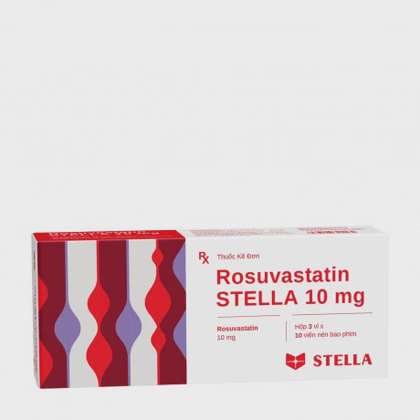 Rosuvastatin STELLA 10mg (3Vi x 10Vien)