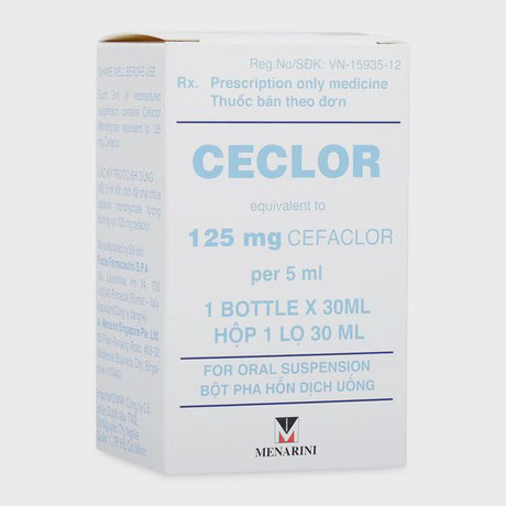 Ceclor 125mg (Chai 30ml)
