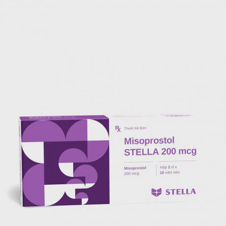 MISOPROSTOL STELLA 200 mcg( 3Vi x 10 Vien)