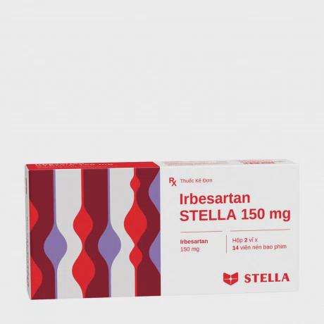 Irbesartan Stella 150mg (2vi x 14vien)