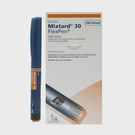 Hỗn dịch tiêm Mixtard 30 Flexpen 100IU/ml insulin trị đái tháo đường 0