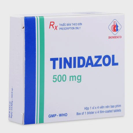 Tinidazol 500mg - Domesco (1vix4vien)