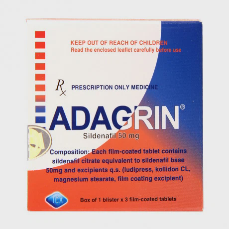 Adagrin 50mg (1vi x 3Vien)