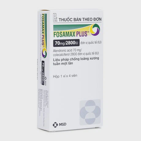 Fosamax Plus Tab 70mg/2800IU(1vix4vien)
