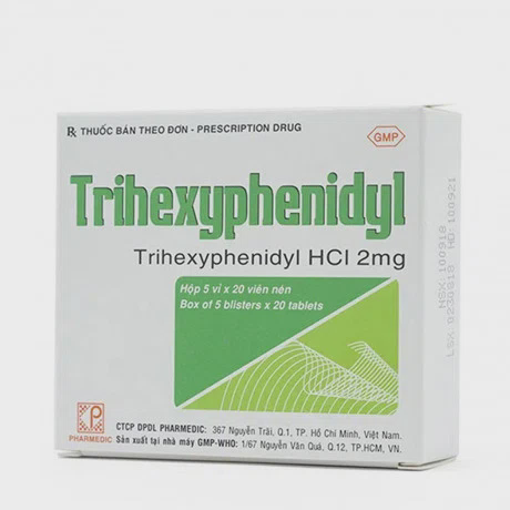 Trihexyphenidyl 2mg (5Vi x 20Vien) - Pharmedic