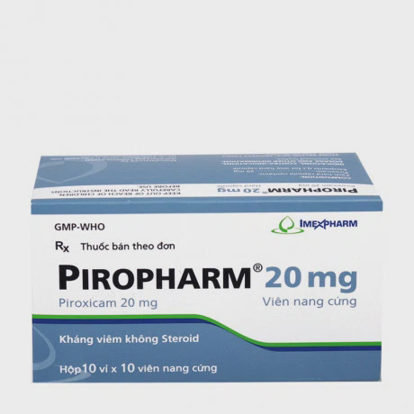 Piropharm 20mg (10 Vi x 10 Vien)