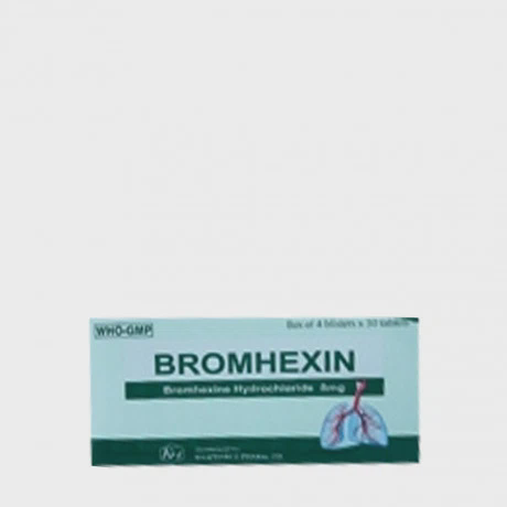 Bromhexin 8mg (3vi x 15vien) Khanh Hoa