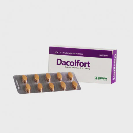 Dacolfort 450/50mg (3vi x 10vien)